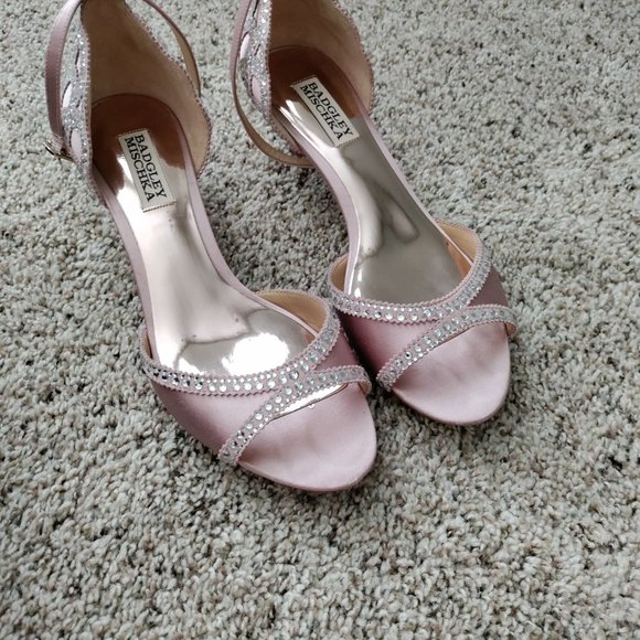 Badgley Mischka jeweled Gillian heels size 7.5 - Picture 12 of 15